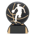 Basketball, Female - Shadow Sport Resin - 5-1/2" Tall